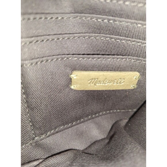 MADEWELL cow‎ leather travel case pouch clutch 9"x 6" Brown - Picture 4 of 5